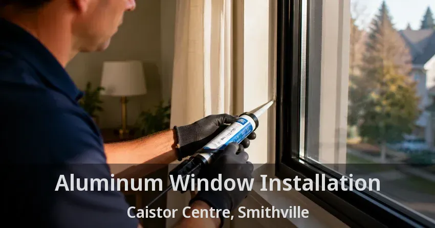 Aluminum Window Installation Caistor Centre, Smithville - ON