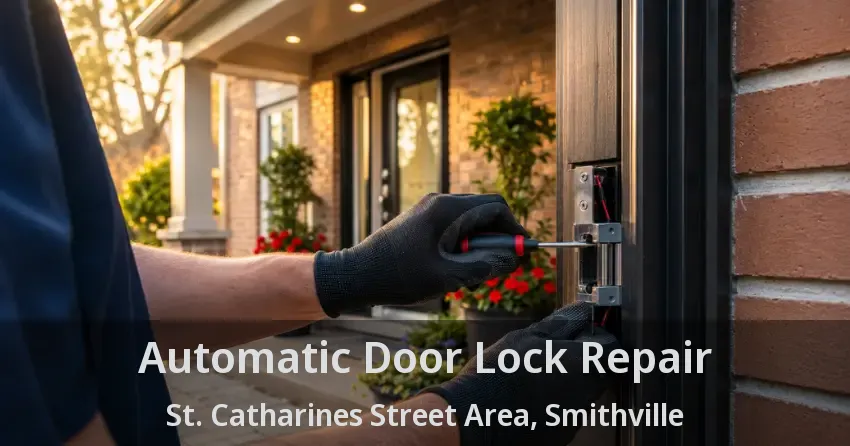 Automatic Door Lock Repair St. Catharines Street Area, Smithville - ON