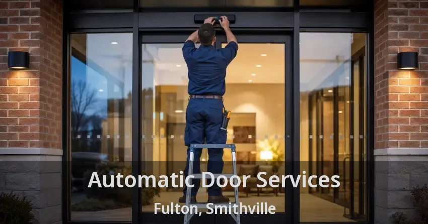 Automatic Door Services Fulton, Smithville - ON