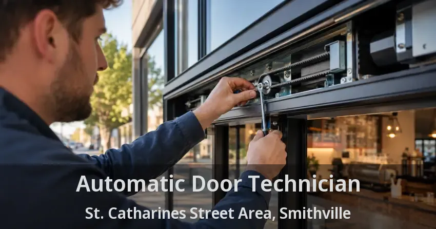 Automatic Door Technician St. Catharines Street Area, Smithville - ON