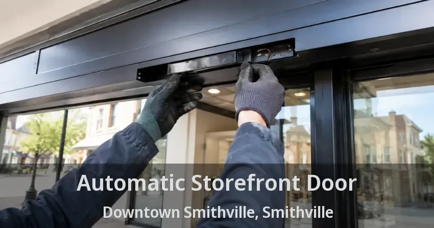 Automatic Storefront Door Downtown Smithville, Smithville - ON
