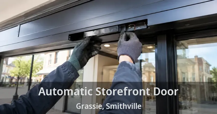 Automatic Storefront Door Grassie, Smithville - ON