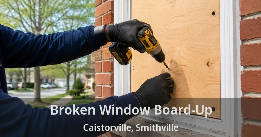 Broken Window Board-Up Caistorville, Smithville - ON