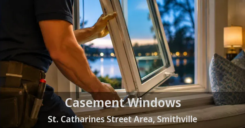 Casement Windows St. Catharines Street Area, Smithville - ON