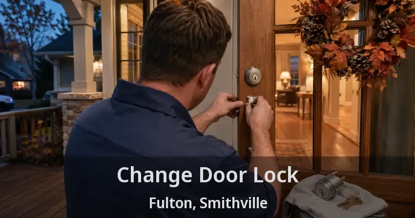 Change Door Lock Fulton, Smithville - ON