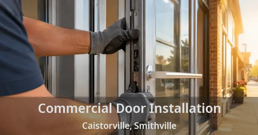 Commercial Door Installation Caistorville, Smithville - ON