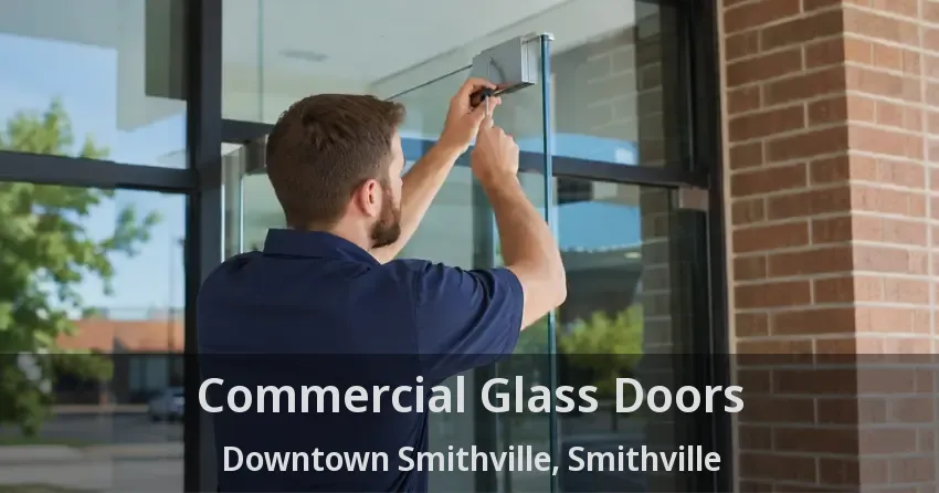 Commercial Glass Doors Downtown Smithville, Smithville - ON