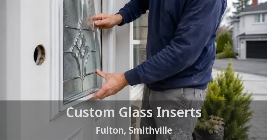 Custom Glass Inserts Fulton, Smithville - ON