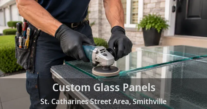 Custom Glass Panels St. Catharines Street Area, Smithville - ON