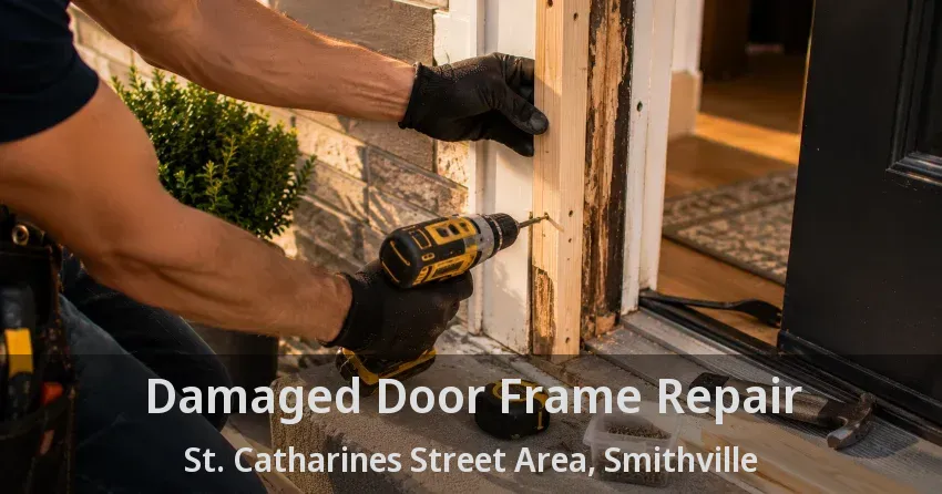 Damaged Door Frame Repair St. Catharines Street Area, Smithville - ON