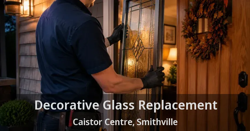 Decorative Glass Replacement Caistor Centre, Smithville - ON