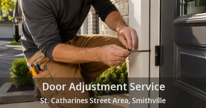 Door Adjustment Service St. Catharines Street Area, Smithville - ON