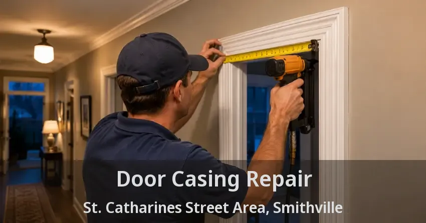 Door Casing Repair St. Catharines Street Area, Smithville - ON