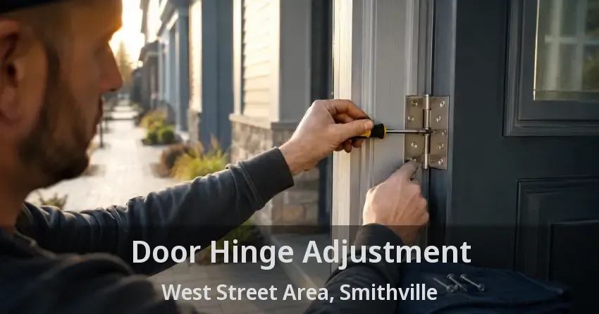 Door Hinge Adjustment West Street Area, Smithville - ON