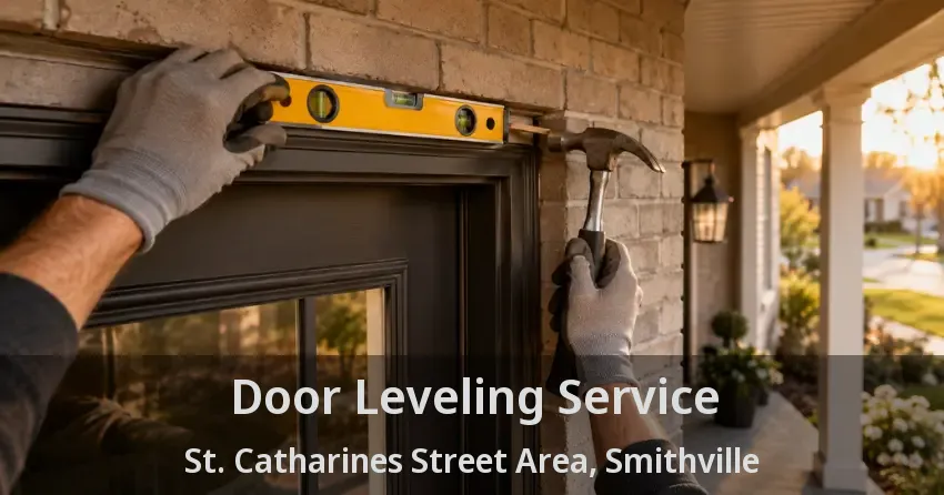 Door Leveling Service St. Catharines Street Area, Smithville - ON