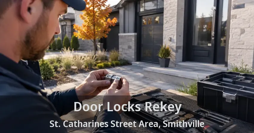 Door Locks Rekey St. Catharines Street Area, Smithville - ON