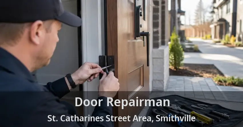Door Repairman St. Catharines Street Area, Smithville - ON