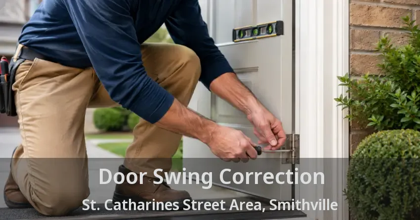 Door Swing Correction St. Catharines Street Area, Smithville - ON