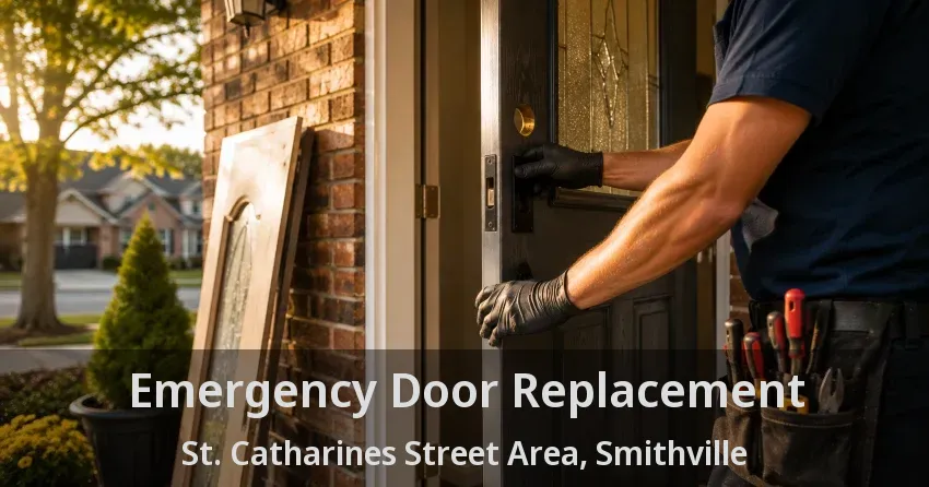 Emergency Door Replacement St. Catharines Street Area, Smithville - ON