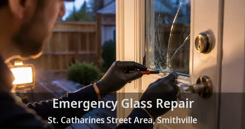Emergency Glass Repair St. Catharines Street Area, Smithville - ON