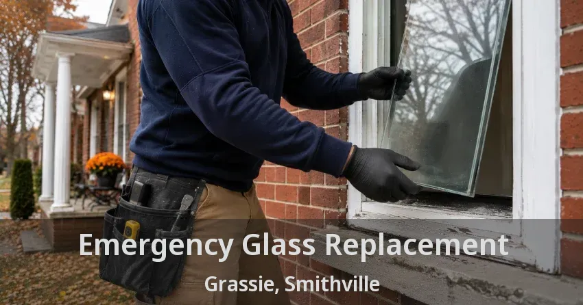Emergency Glass Replacement Grassie, Smithville - ON