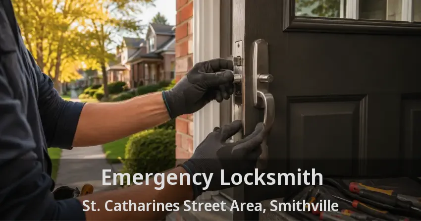 Emergency Locksmith St. Catharines Street Area, Smithville - ON