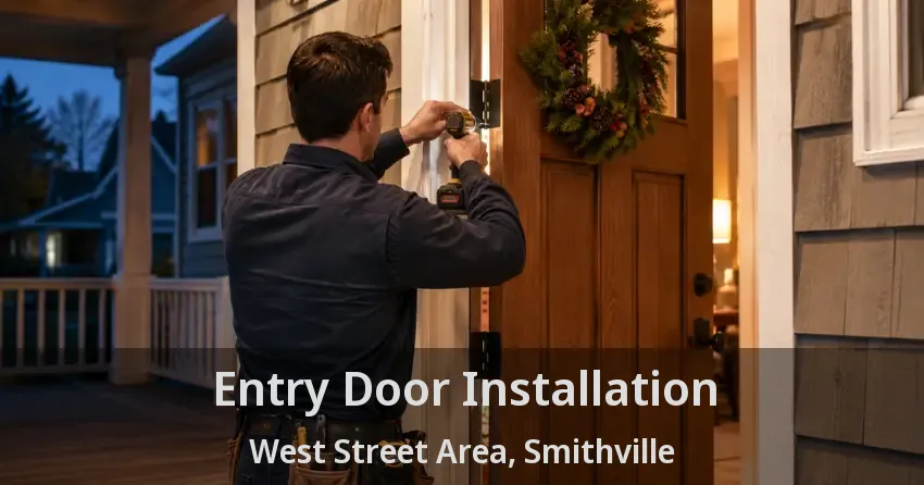 Entry Door Installation West Street Area, Smithville - ON