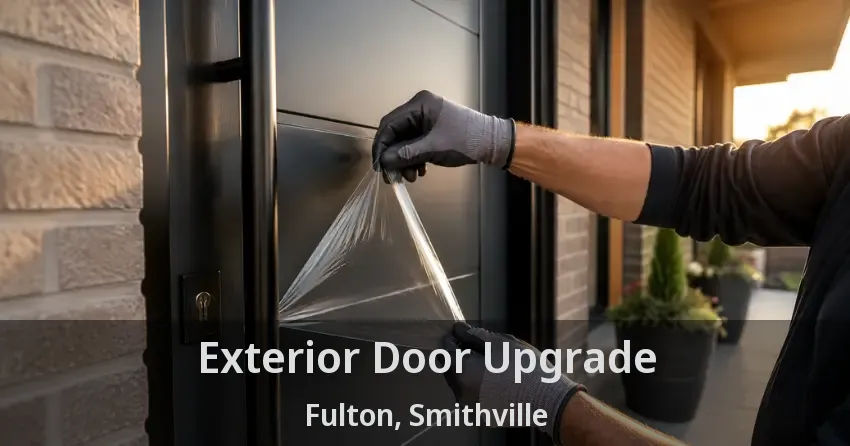 Exterior Door Upgrade Fulton, Smithville - ON
