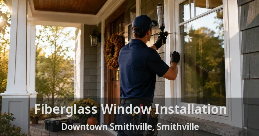 Fiberglass Window Installation Downtown Smithville, Smithville - ON