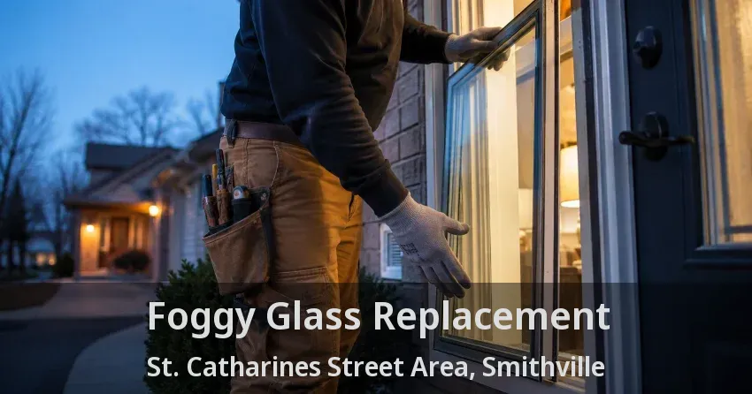Foggy Glass Replacement St. Catharines Street Area, Smithville - ON