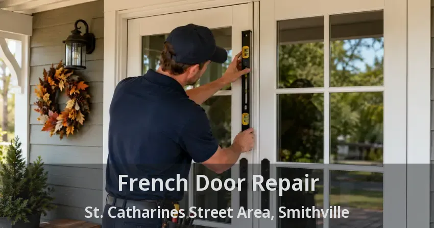 French Door Repair St. Catharines Street Area, Smithville - ON