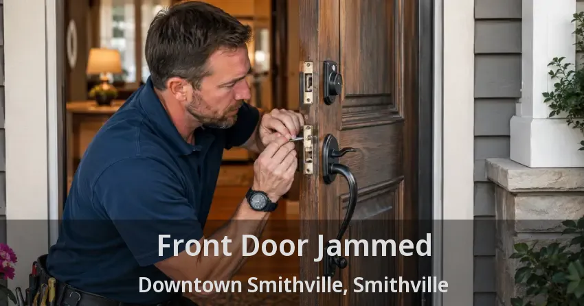 Front Door Jammed Downtown Smithville, Smithville - ON