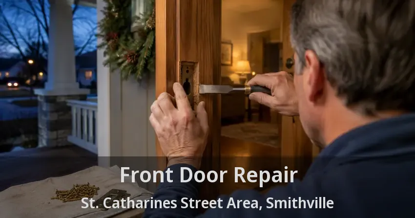 Front Door Repair St. Catharines Street Area, Smithville - ON