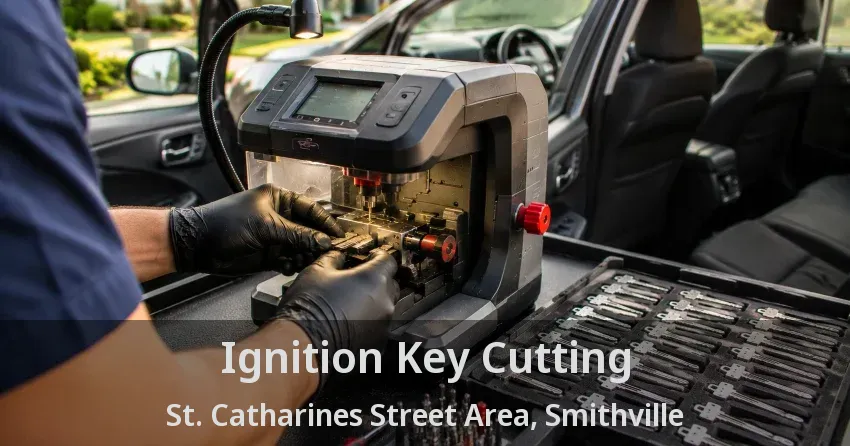 Ignition Key Cutting St. Catharines Street Area, Smithville - ON