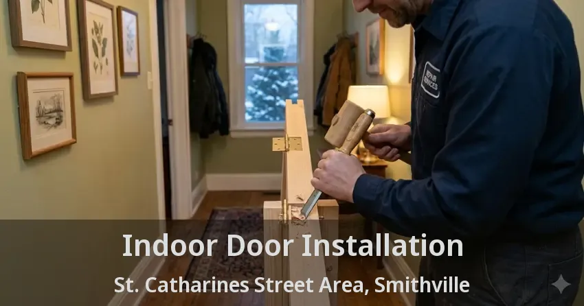 Indoor Door Installation St. Catharines Street Area, Smithville - ON