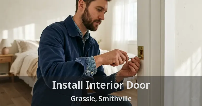 Install Interior Door Grassie, Smithville - ON