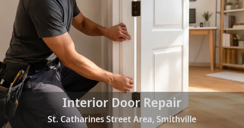 Interior Door Repair St. Catharines Street Area, Smithville - ON