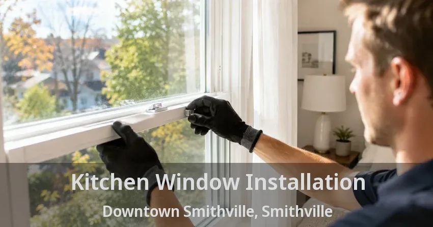 Kitchen Window Installation Downtown Smithville, Smithville - ON