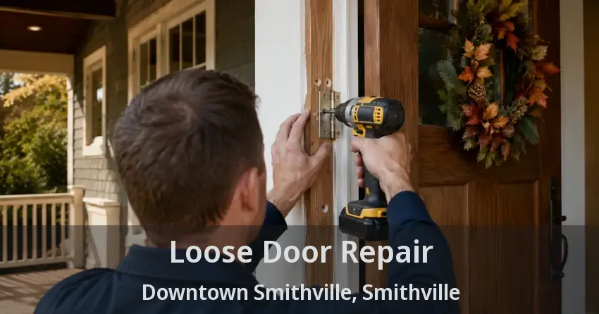 Loose Door Repair Downtown Smithville, Smithville - ON