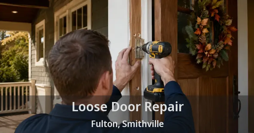 Loose Door Repair Fulton, Smithville - ON