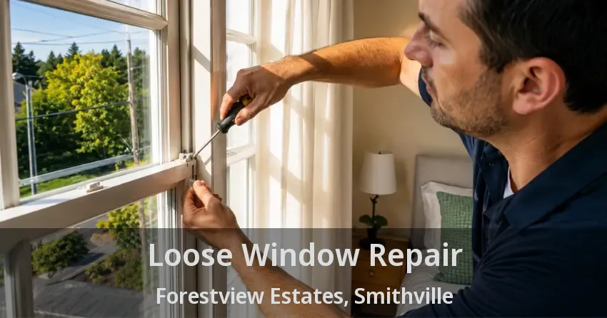 Loose Window Repair Forestview Estates, Smithville - ON