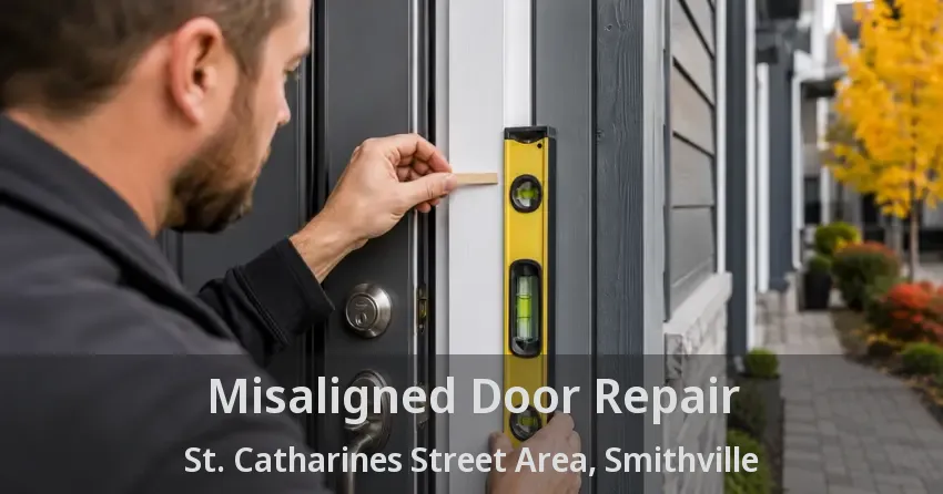 Misaligned Door Repair St. Catharines Street Area, Smithville - ON