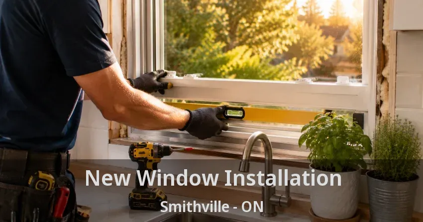 New Window Installation Smithville - ON