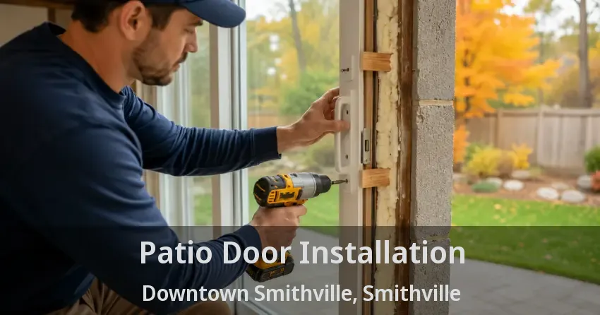 Patio Door Installation Downtown Smithville, Smithville - ON