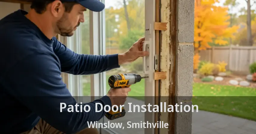 Patio Door Installation Winslow, Smithville - ON