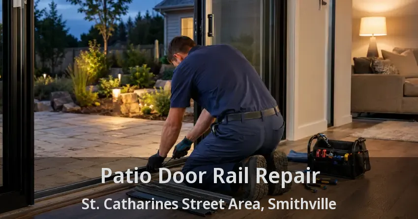 Patio Door Rail Repair St. Catharines Street Area, Smithville - ON
