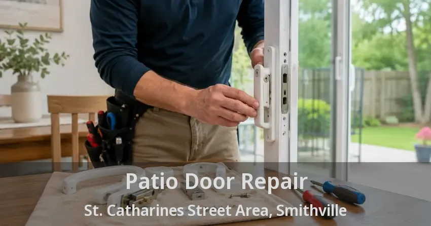 Patio Door Repair St. Catharines Street Area, Smithville - ON