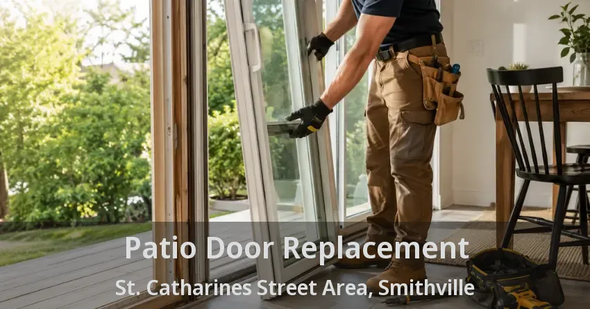 Patio Door Replacement St. Catharines Street Area, Smithville - ON