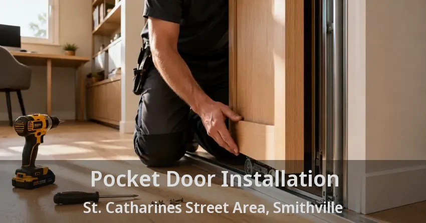 Pocket Door Installation St. Catharines Street Area, Smithville - ON