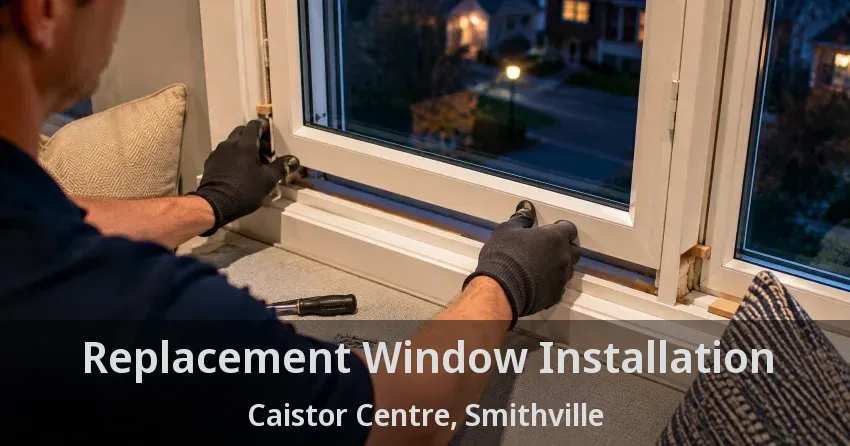 Replacement Window Installation Caistor Centre, Smithville - ON